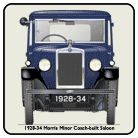 Morris Minor Coach-built saloon 1928-34 Coaster 3